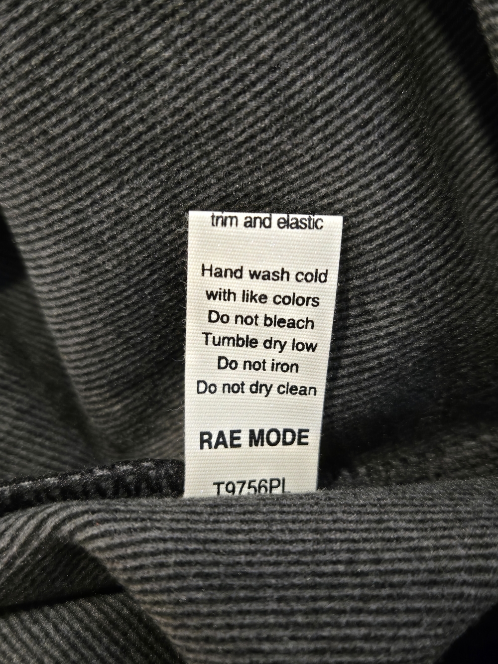 Cropped Charcoal Quarter-Zip 1x Pullover Sweatshirt - Picture 6 of 6